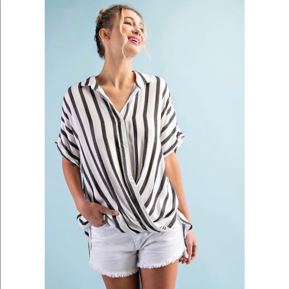 NEW! Front Wrap Top! - Picture 2 of 7